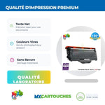 mycartouches Toner/Laser Black / 2600 Pages / LB2120 Toner Brother TN-2120 TN2120 pour DCP-7030 DCP-7040 DCP-7045N HL-2140