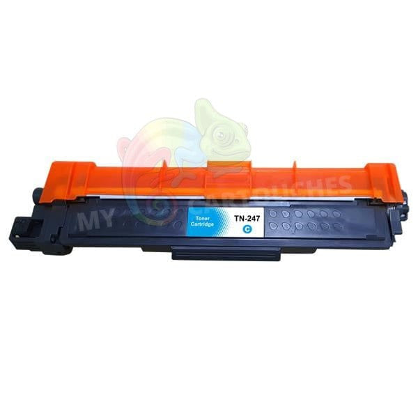 mycartouches Toner/Laser Cyan / 2300 / LB247C Toner Brother TN-247 Cyan Compatible — 2 300 pages — DCP-L3510CDW, HL-L3270CDW, MFC-L3770CDW