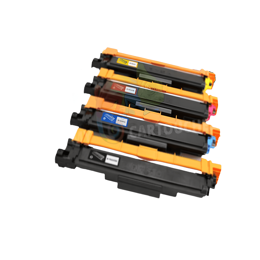 mycartouches ads Pack B/C/M/Y Toner Brother TN 247 Pack de 4 Toners Compatible