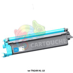 MyCartouches Toner/Laser Cyan / 4 000  Pages / TN249 Toner Brother TN-249 Cyan: HL-L 8230 CDW, MFC-L 8340 CDW