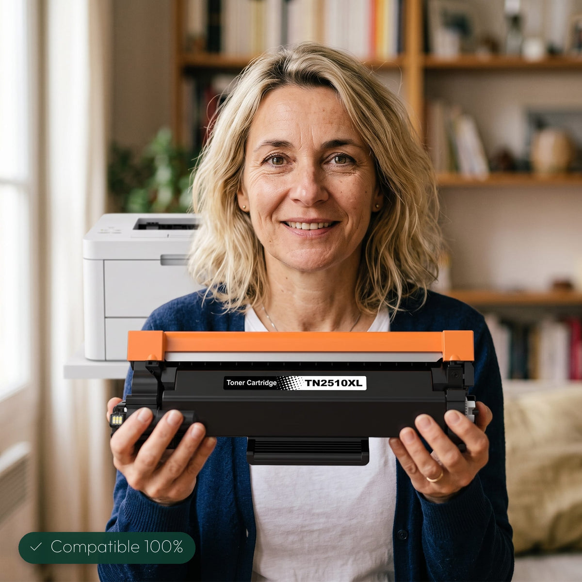 mycartouches Toner/Laser Black / 3 000 Pages / TN-2510 XL Toner Brother TN-2510 XL Noir — DCP-L2620DW, HL-L2400DWE, MFC-L2800DW