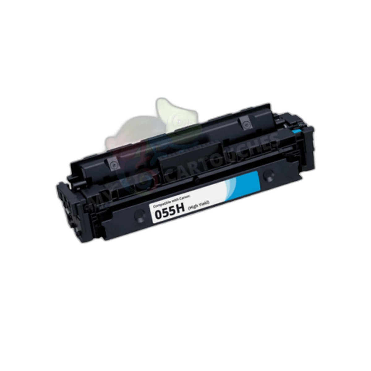mycartouches Toner/Laser Cyan / 5900 / LC055HC Toner Canon 055H Cyan: i-SENSYS LBP-663Cdw, MF-742Cdw