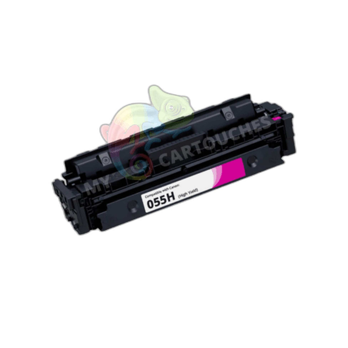 mycartouches Toner/Laser Magenta / 5900 / LC055HM Toner Canon 055H Magenta: i-SENSYS LBP-663Cdw, MF-742Cdw