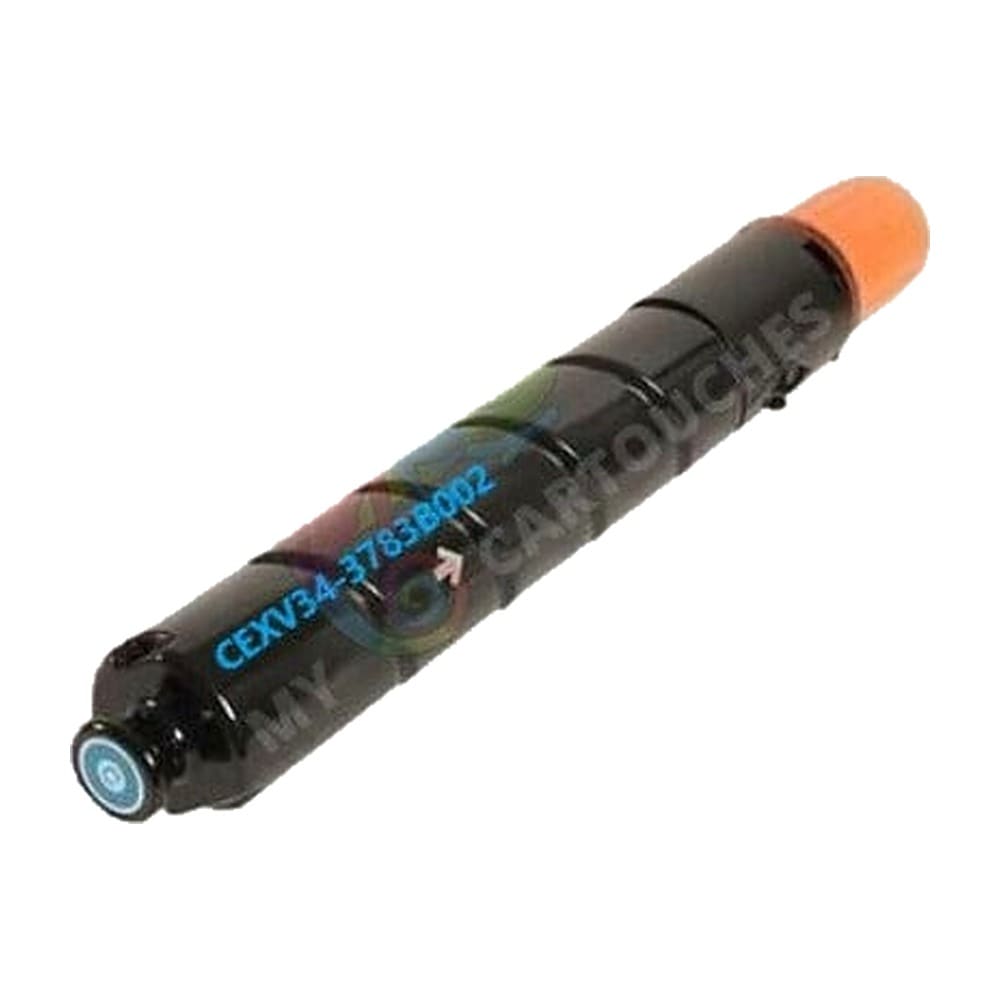 mycartouches Toner/Laser Black / 19000 pages / 3783B002 Toner Canon C-EXV 34 Cyan: iR Advance C2020, C2030