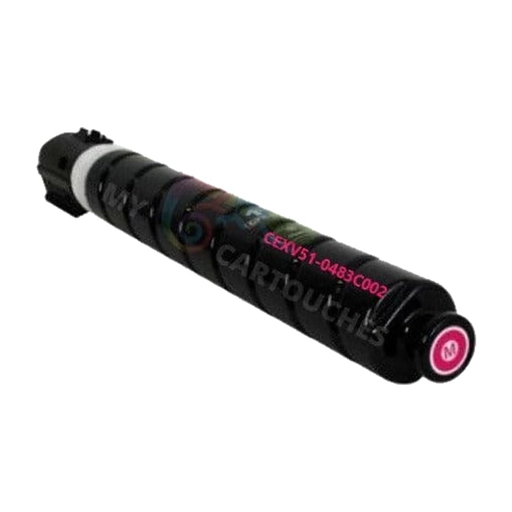 mycartouches Toner/Laser Magenta / 60000 pages / 0483C002 Toner Canon CEXV-51 Magenta: iR Advance C5535, C5700, C5740
