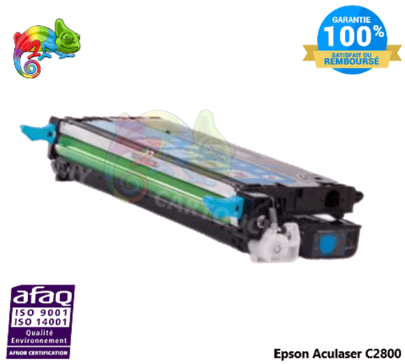 mycartouches Toner/Laser Cyan / 6000 pages / C13S051160 Toner Compatible  Pour Epson Aculaser C2800 Cyan  ( C13S051160  )