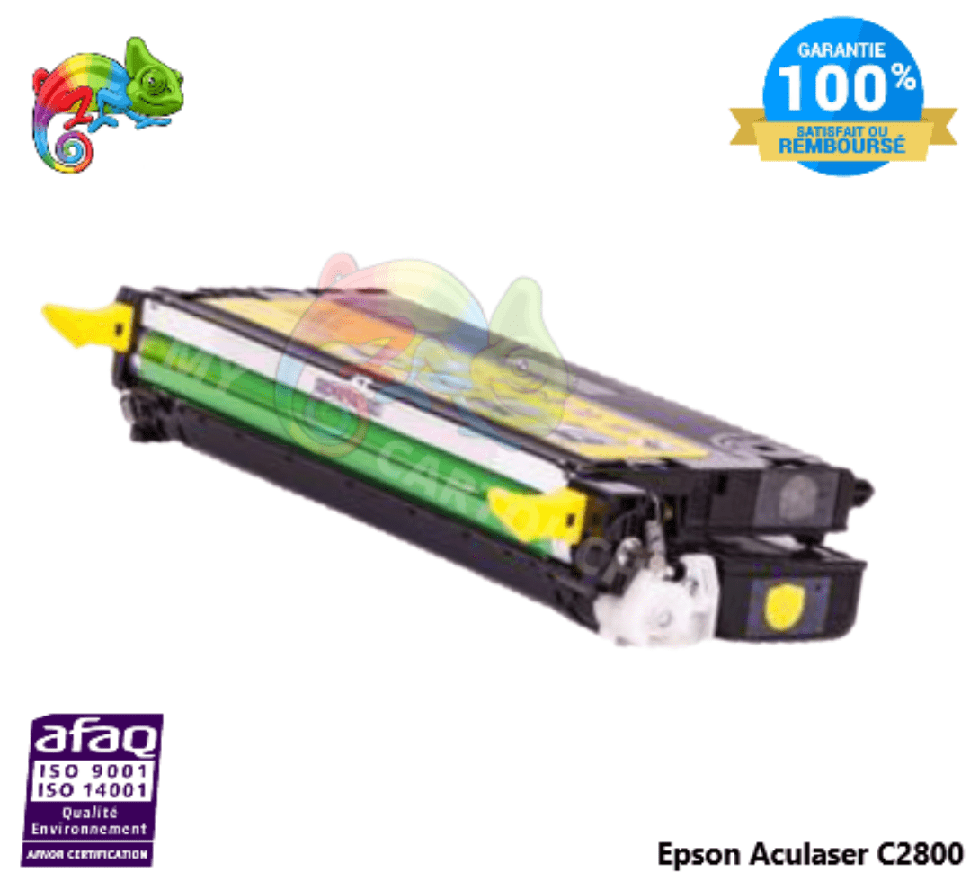 mycartouches Toner/Laser Toner Compatible  Pour Epson Aculaser C2800 Yellow  ( C13S051158  )