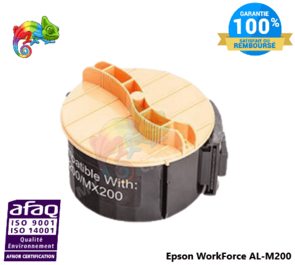 mycartouches Toner/Laser Toner Compatible  Pour Epson Worforce M-200 X  Noir  ( C13S050709 )