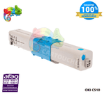 mycartouches Toner/Laser Cyan / 5000 / LOC510C Toner Compatible  Pour OKI C 510 cyan ( 444698724 )