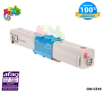 mycartouches Toner/Laser Magenta / 5000 / LOC510M Toner Compatible  Pour OKI C 510 Magenta  ( 44469723 )
