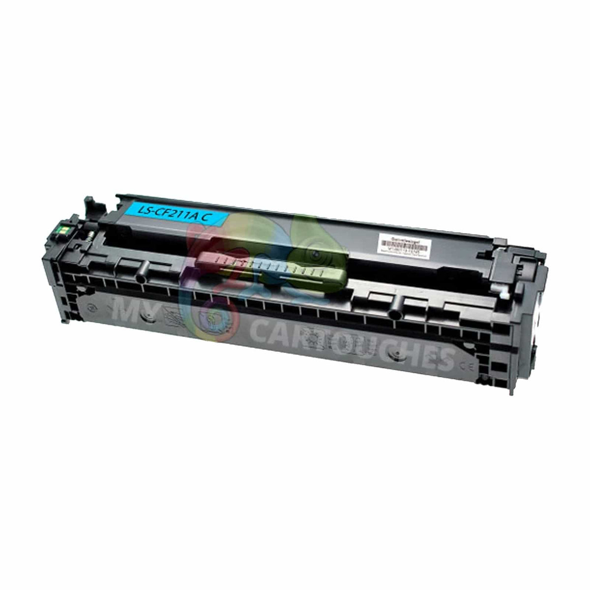 mycartouches Toner/Laser Cyan / 1800 / LHCF211A Toner HP 131A CF211A Cyan: CLJ Pro M251nw, M276nw