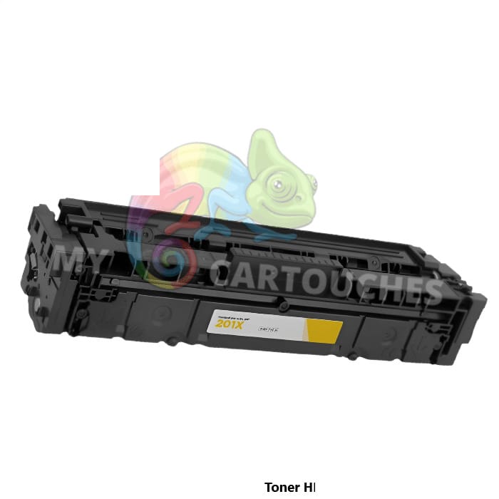 mycartouches Toner/Laser Toner HP 201X CF402X Jaune XL: Color LaserJet Pro M252dw, M277dw