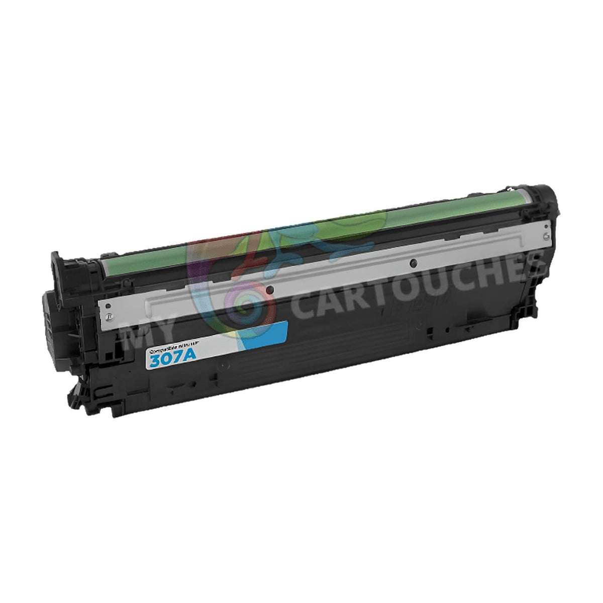mycartouches Toner/Laser Cyan / 7 300 Pages / CE741A Toner HP 307A Cyan CE741A — Color LaserJet CP5225