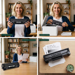 mycartouches Toner/Laser Black / 2000 / LHCB436A Toner HP 36A CB436A Noir — LaserJet P1505, M1120, M1522