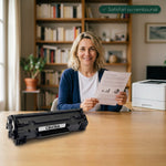 mycartouches Toner/Laser Black / 2000 / LHCB436A Toner HP 36A CB436A Noir — LaserJet P1505, M1120, M1522