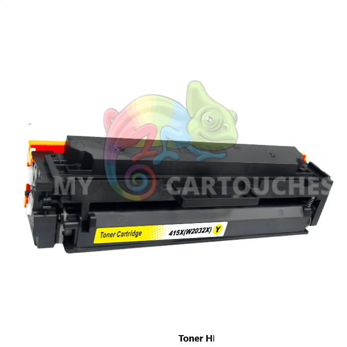 mycartouches Toner/Laser Yellow / 6 000 Pages / W2032X Toner HP 415X W2032X Jaune XL: CLJ Pro M454dn, MFP M479dw