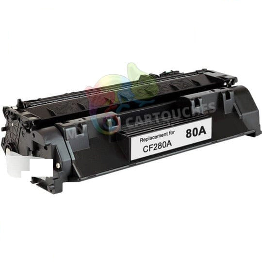 mycartouches Toner/Laser Black / 2700 / LHCF280A Toner HP 80A CF280A Noir: LaserJet Pro M401dn, MFP M425dn