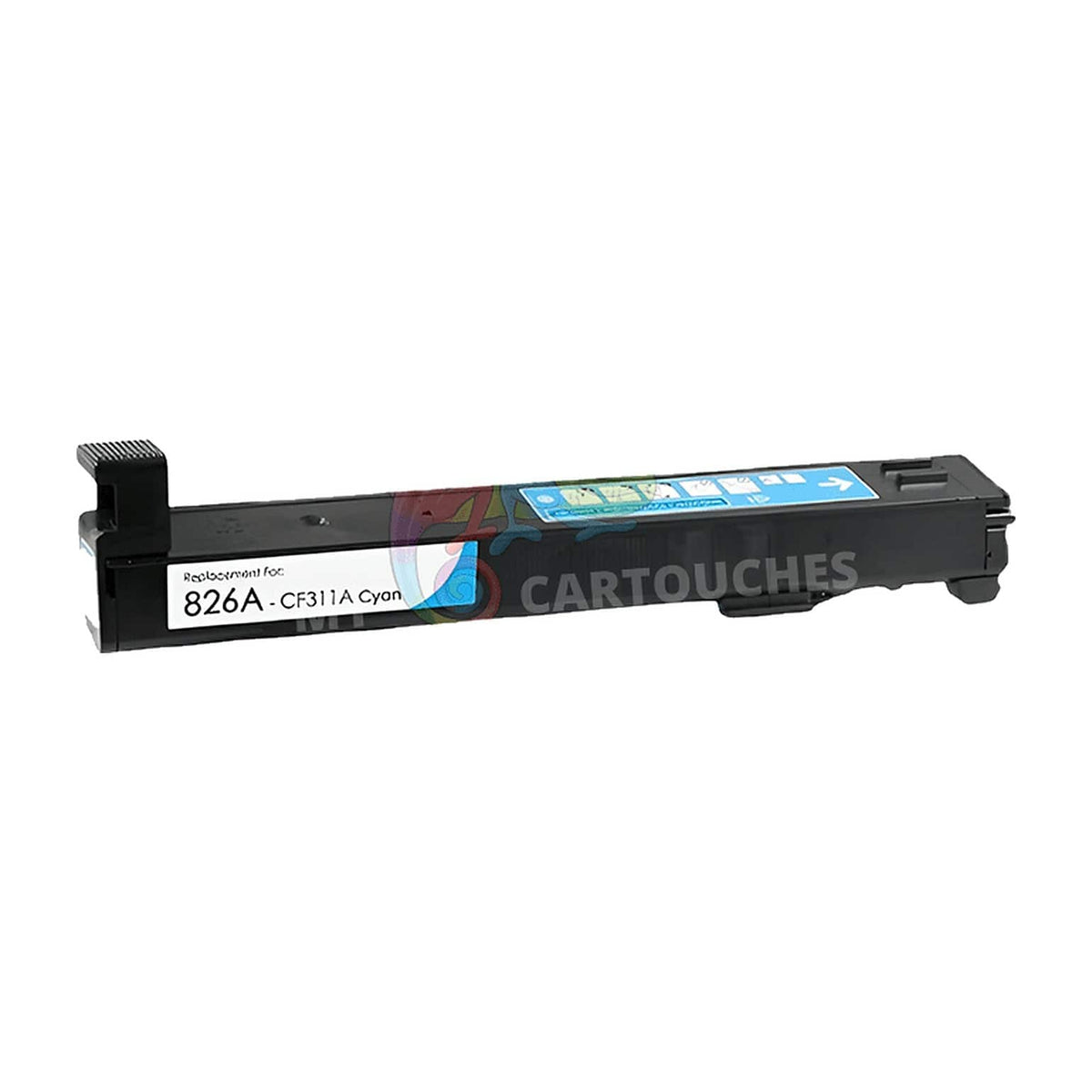 mycartouches Toner/Laser Toner HP 826A CF311A Cyan: Color LaserJet Enterprise M855dn, M880z