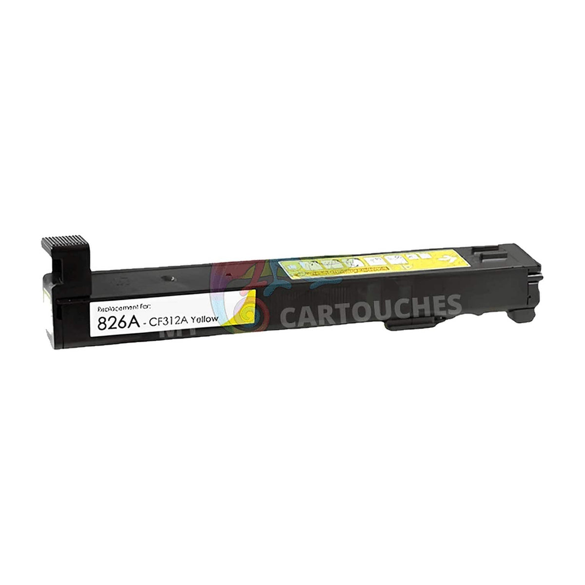 mycartouches Toner/Laser Yellow / 31500 Pages / CF312A Toner HP 826A CF312A Jaune: Color LaserJet Enterprise M855dn, M880z
