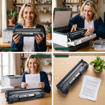 mycartouches Toner/Laser Black / 1600 / LHCE285A Toner HP 85A CE285A Noir — LaserJet P1102, P1102W, M1132 MFP