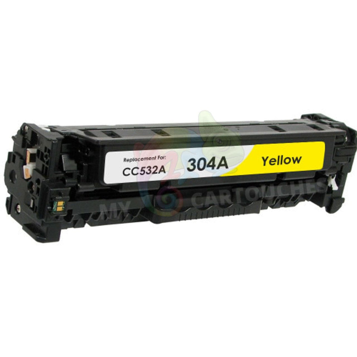 mycartouches Toner/Laser Yellow / 2800 / LHCC532A Toner HP 304A CC532A Jaune: CLJ CP2025dn, CM2320 NF MFP