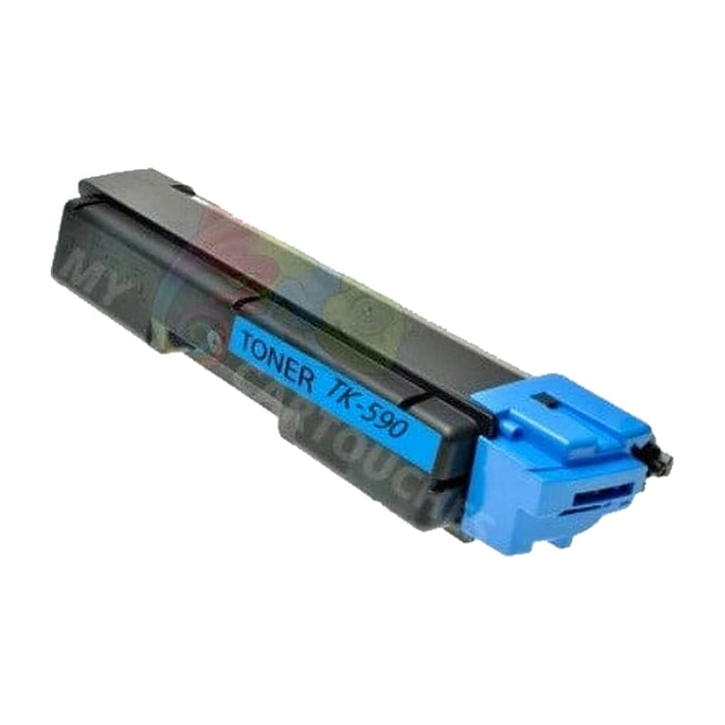 mycartouches Toner/Laser Cyan / 5000 pages / 1T02KVCNL0 Toner Kyocera TK-590 Cyan: Kyocera FS-C5250DN, ECOSYS M6026cidn