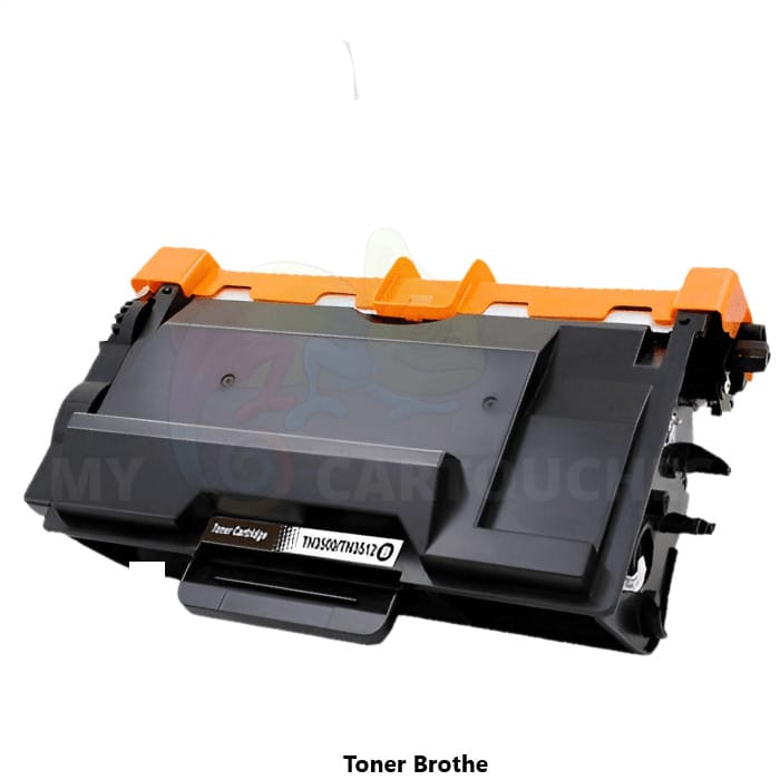 mycartouches Toner/Laser Black / 12 000 Pages / TN-3512 Toner Laser Brother TN-3512 Noir Brother ( MFC-L 6800 DW.... ) Compatible