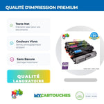 mycartouches Pack B/C/M/Y Toner Laser Brother TN 421/423 Brother Pack 4 Compatibles