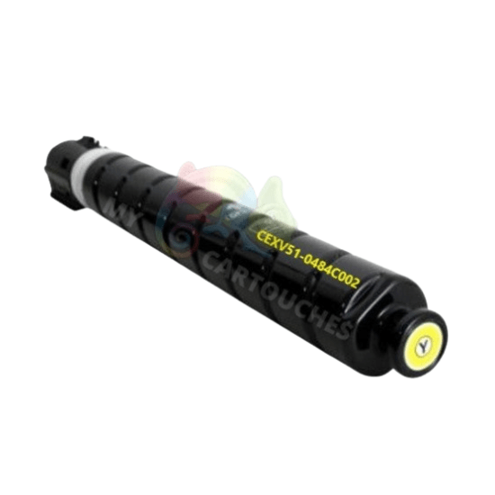 mycartouches Toner/Laser Toner Laser CANON CEXV-51 Jaune CANON 0484C002 Compatible