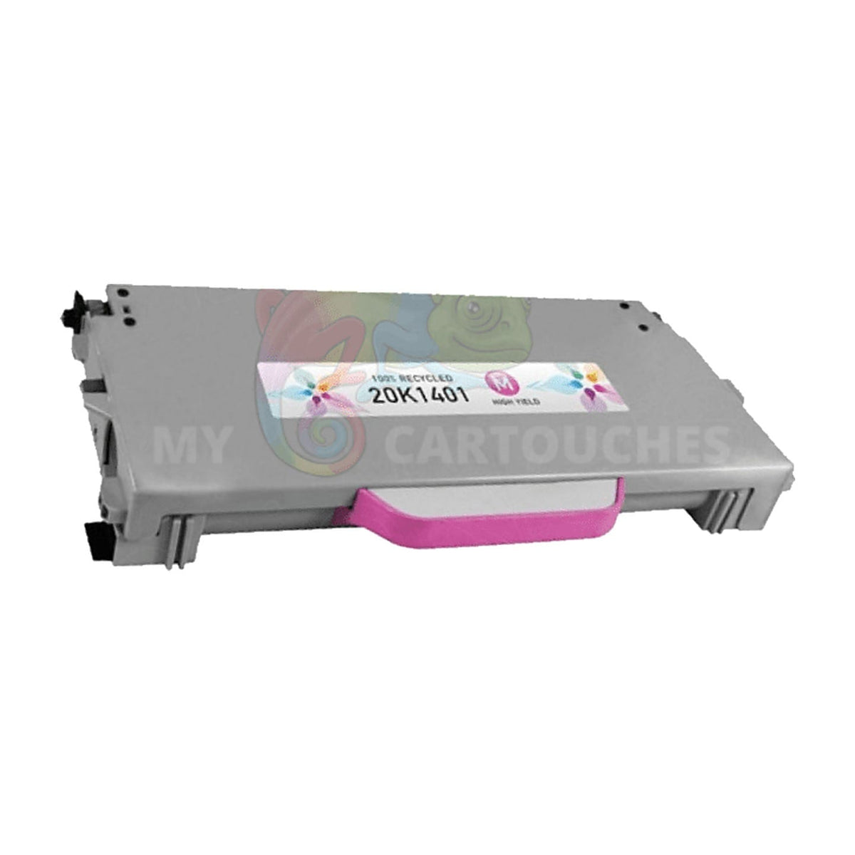 MyCartouches Toner/Laser Magenta / 6000 pages / 20K1401 Toner laser compatible avec Lexmark C510 20K1401 Magenta
