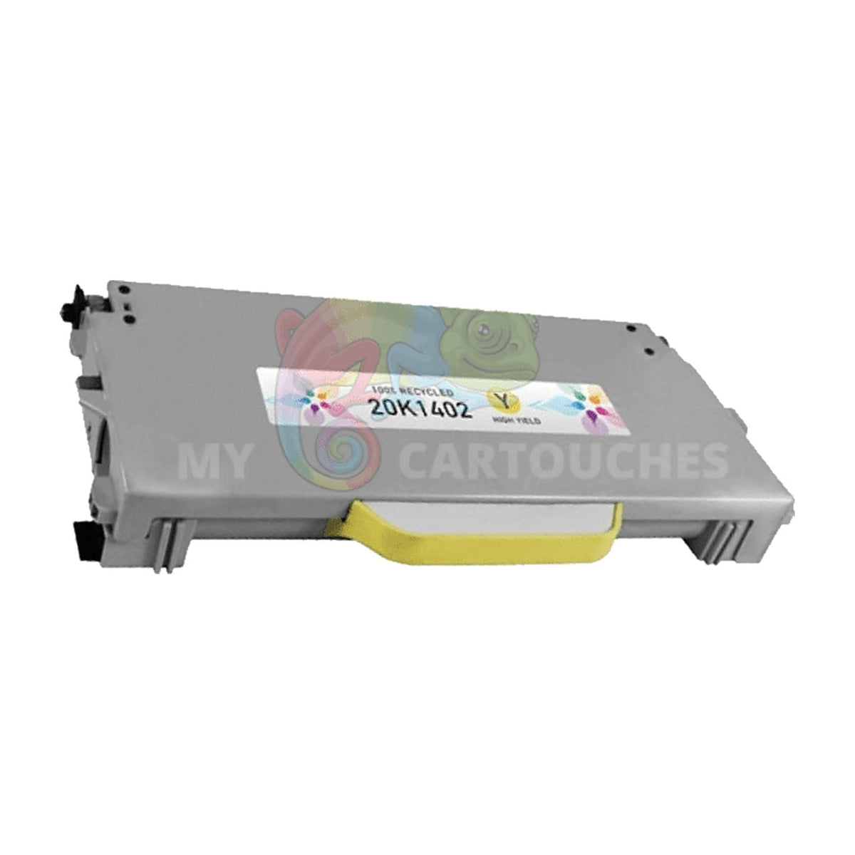 MyCartouches Toner/Laser Yellow / 6000 pages / 20K1402 Toner laser compatible avec Lexmark C510 20K1402 Yellow