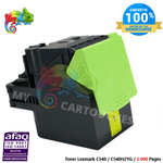 MyCartouches Toner/Laser Yellow / 2 000 pages / 0C540H2YG Toner laser compatible avec Lexmark C540 ( C540H2YG )    - Yellow 2 000 pages