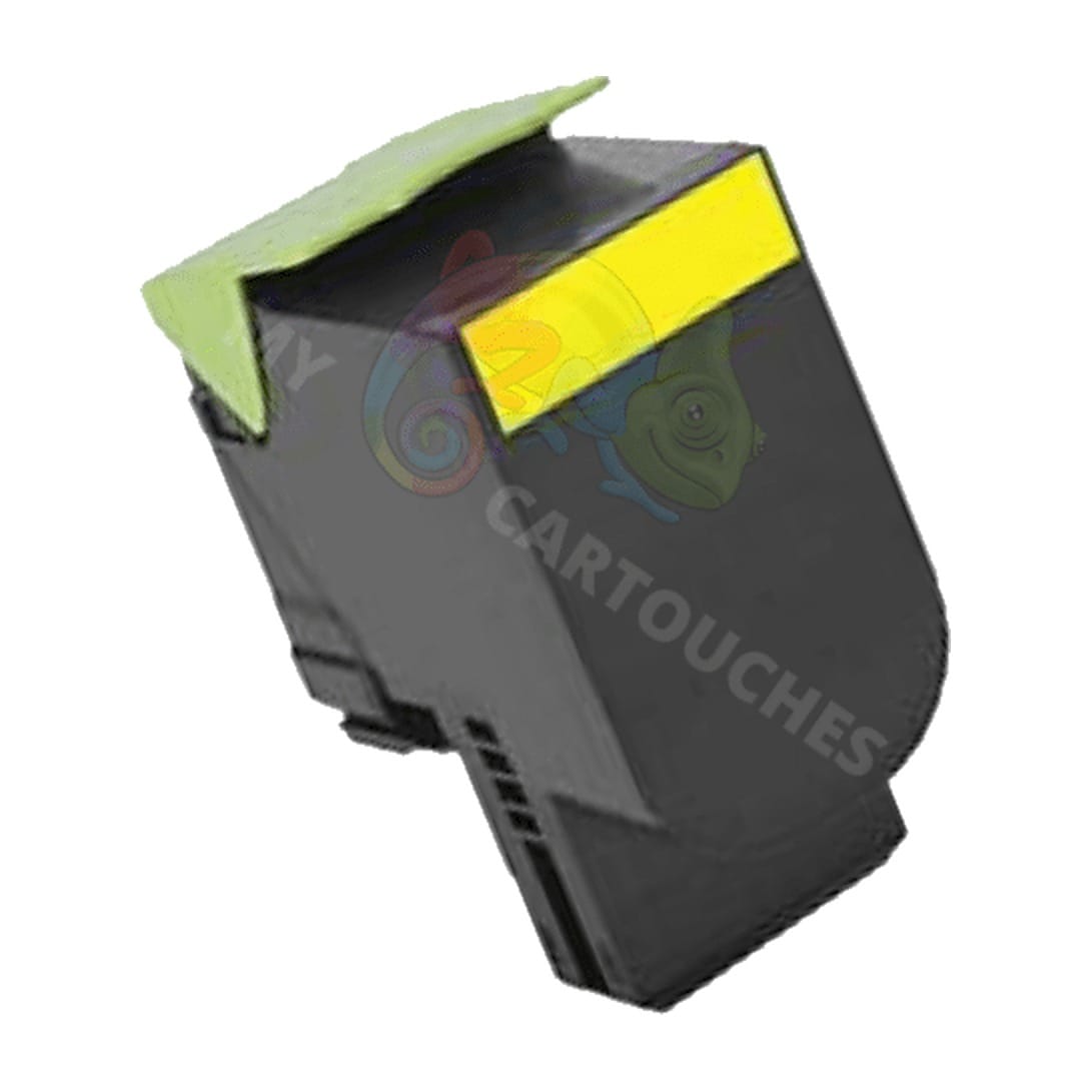 MyCartouches Toner/Laser Yellow / 3500 pages / 71B0H40 Toner laser compatible avec Lexmark CS417, référence 71B0H40 – Jaune