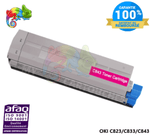 mycartouches Toner/Laser Toner Laser Compatible Pour  OKI C823, C833, C843 Magenta ( 46471102 )