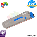 mycartouches Toner/Laser Toner Laser Cyan Compatible Pour  OKI C 810 / C 830  ( 44059107 )