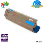 mycartouches Toner/Laser Toner Laser Cyan Compatible Pour  OKI C 822 ( 44844615 )