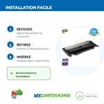 mycartouches Toner/Laser Black / 1000 pages / W2070A Toner Laser HP 117A Noir HP W2070A Compatible