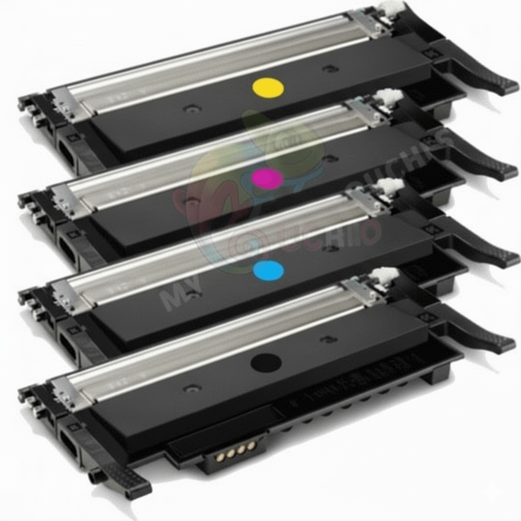 mycartouches ads Pack B/C/M/Y Toner Laser HP 117A Pack de 4 Toners Laser 117A Compatibles