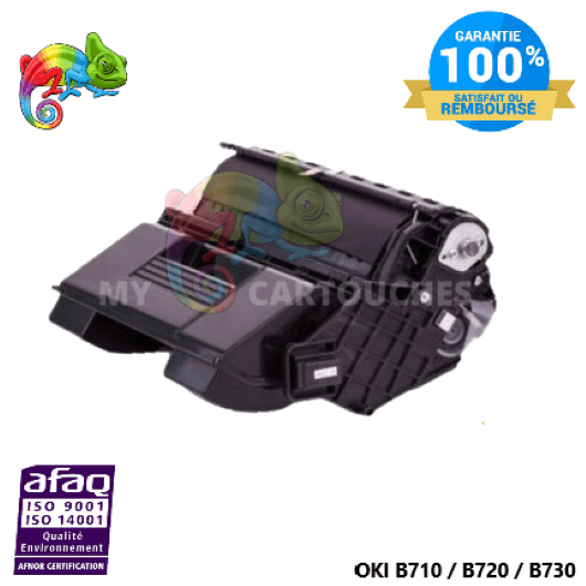 mycartouches Toner/Laser Toner Laser Noir Compatible Pour  OKI B 710 / B 720 / B 730  ( 01279001 )