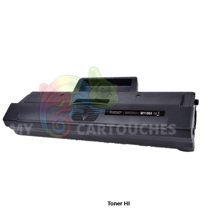 mycartouches Toner/Laser Black / 1 000 Pages / 106A Toner Laser Pour  HP 106A Noir (W1106A) Compatible