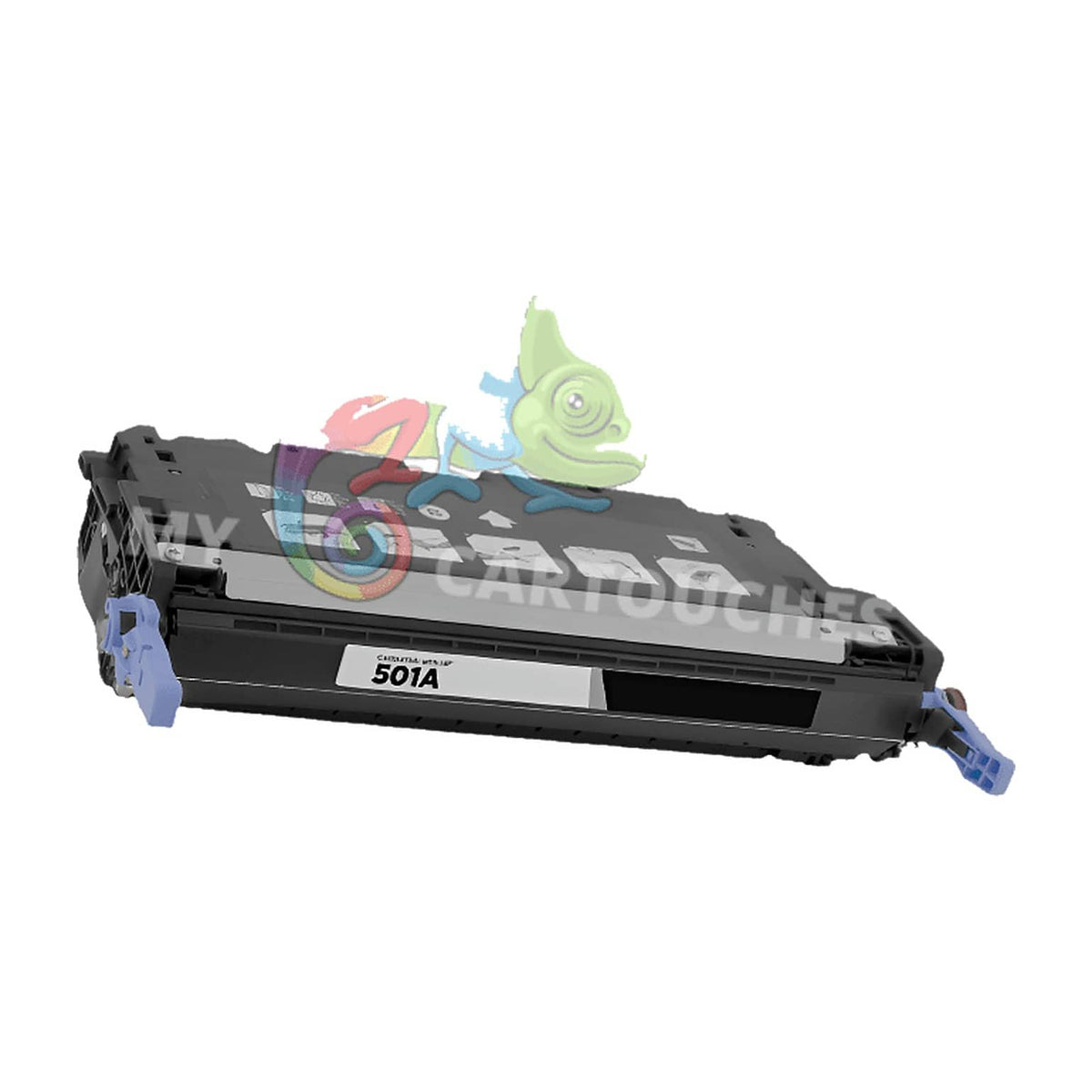 mycartouches Toner/Laser Black / 6 000 Pages / 501A Toner Laser Pour  HP 501A  Noir Toner laser HP (Q6470A) Compatible