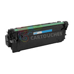 mycartouches Toner/Laser Cyan / 9 500 Pages / 508X Toner Laser Pour  HP 508X Cyan Toner laser HP (CF361X) Compatible