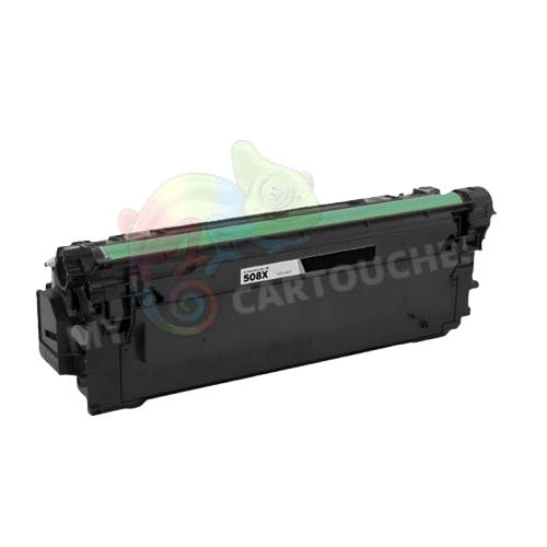 mycartouches Toner/Laser Black / 12 500 Pages / 508X Toner Laser Pour  HP 508X Noir Toner laser HP (CF360X) Compatible