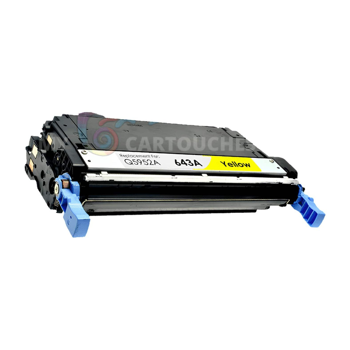 mycartouches Toner/Laser Yellow / 10 000 Pages / 643A Toner Laser Pour  HP 643A Yellow Toner laser HP (Q5952A) Compatible