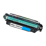 mycartouches Toner/Laser Cyan / 12 500 Pages / CF031A Toner Laser Pour  HP 646A Cyan  Toner laser HP (CF031A) Compatible