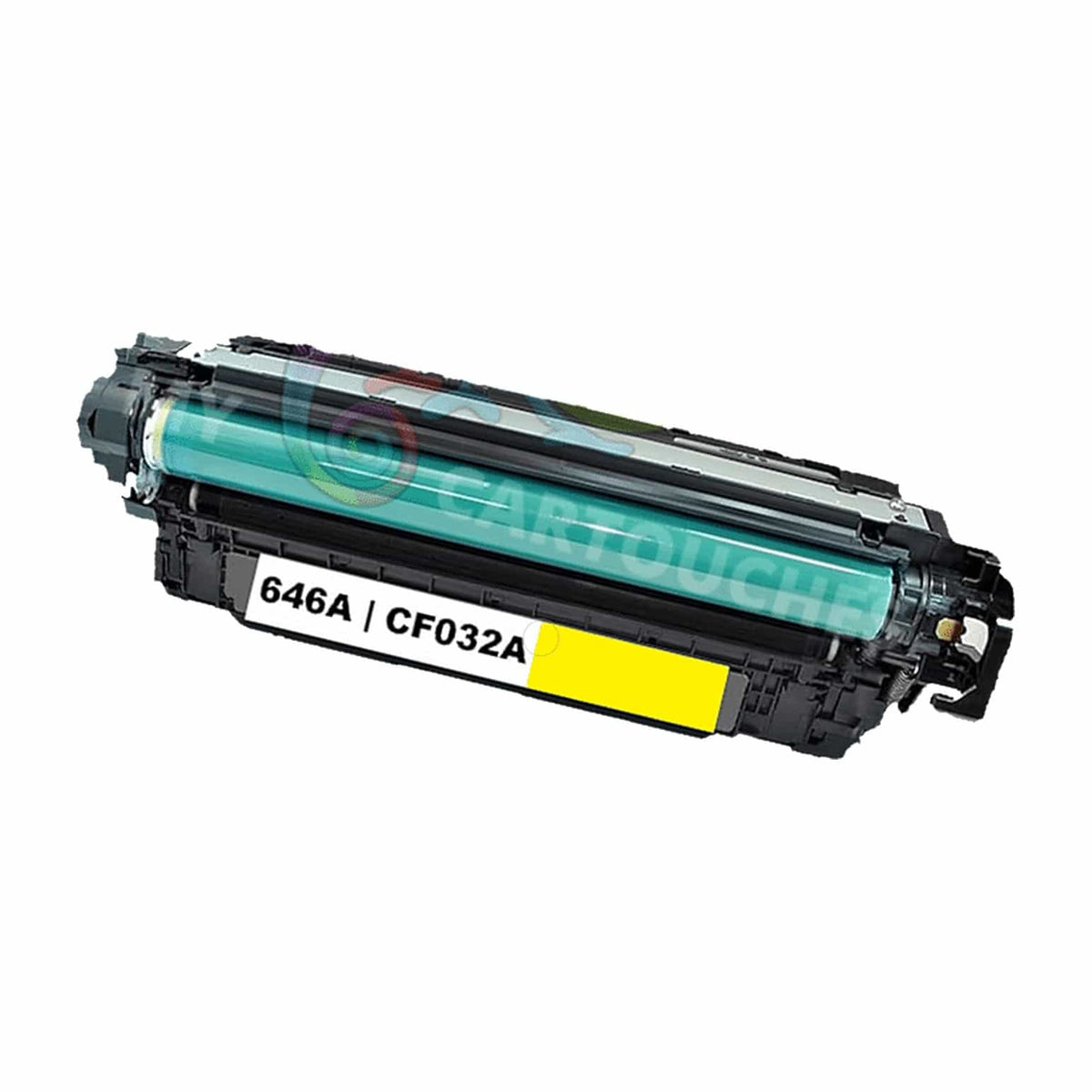 mycartouches Toner/Laser Yellow / 12 500 Pages / 646A Toner Laser Pour  HP 646A Yellow  Toner laser HP (CF032A) Compatible