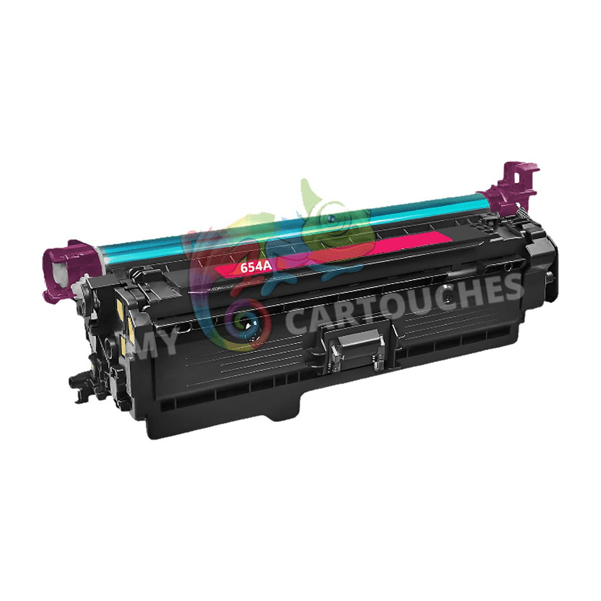 mycartouches Toner/Laser Magenta / 15 000 Pages / 654A Toner Laser Pour  HP 654A Magenta  Toner laser HP (CF333A) Compatible