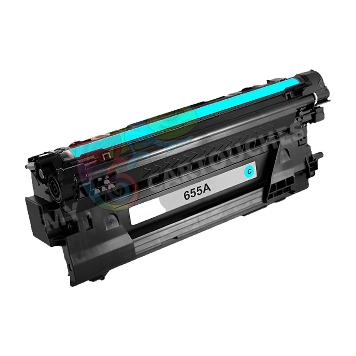mycartouches Toner/Laser Toner Laser Pour  HP 655A  Cyan Toner laser HP (CF451A) Compatible