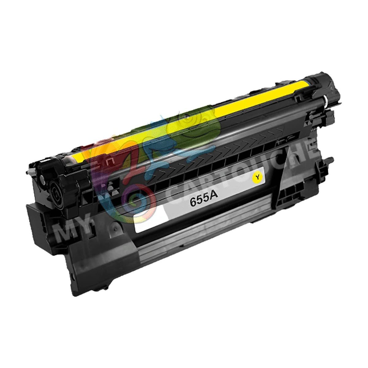 mycartouches Toner/Laser Toner Laser Pour HP 655A Yellow (CF452A) Compatible