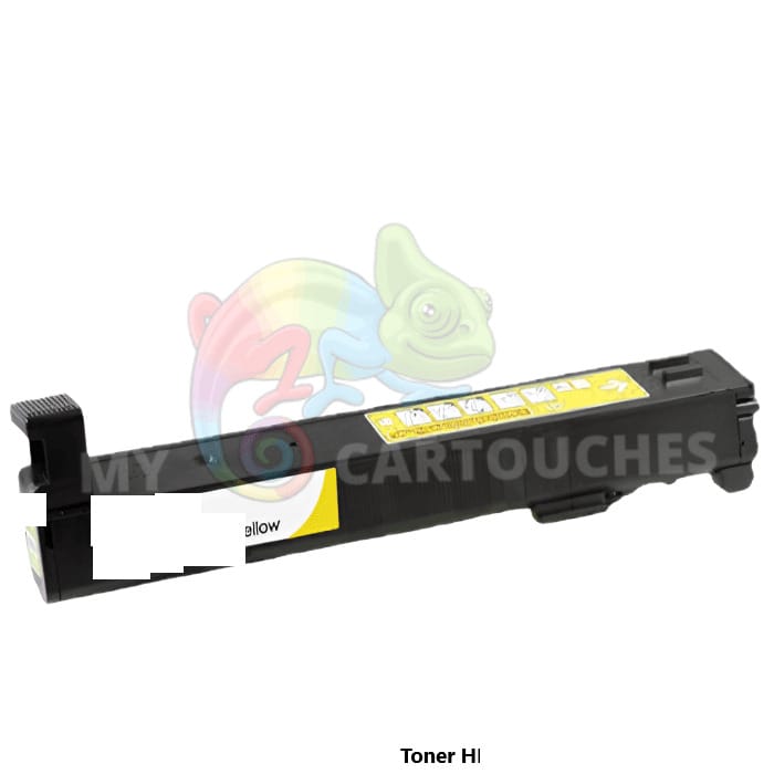mycartouches Toner/Laser Yellow / 32 000 Pages / CF302A Toner Laser Pour  HP 827A  Yellow Toner laser HP (CF302A) Compatible